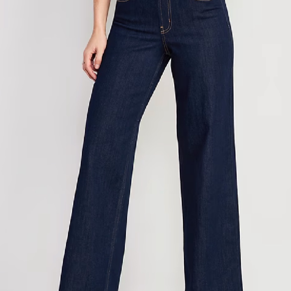 Old Navy High-Waisted Wow Wide-Leg Jeans